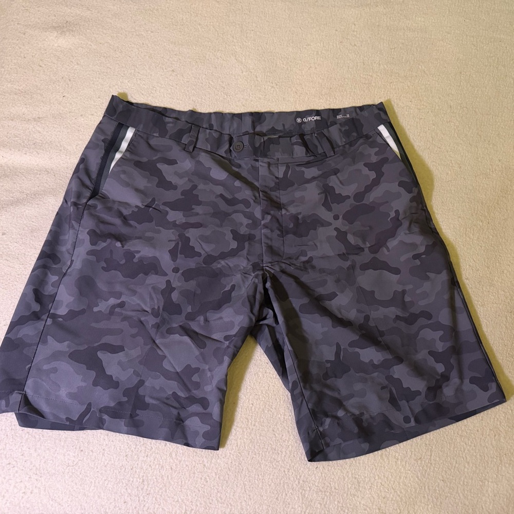 Gray Camo Shorts